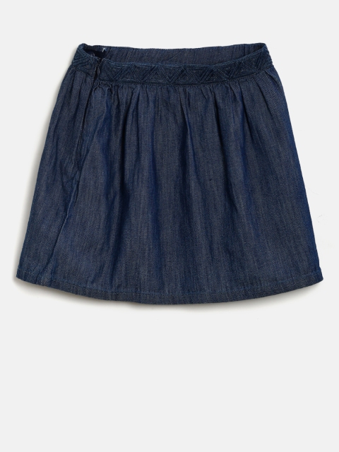 

Gini and Jony Girls Navy Blue Skirt