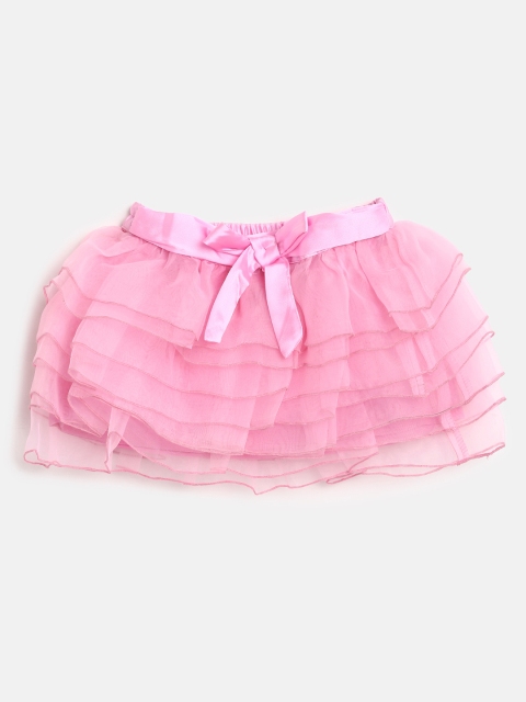 

Gini and Jony Girls Pink Flared Skirt