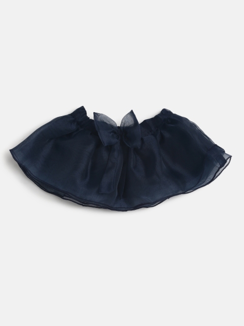 

Gini and Jony Girls Navy Flared Skirt, Navy blue