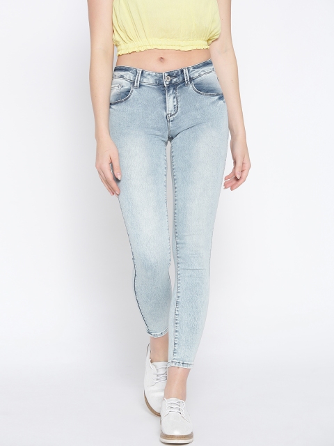 

Deal Jeans Women Blue Skinny Fit Mid-Rise Clean Look Stretchable Jeans