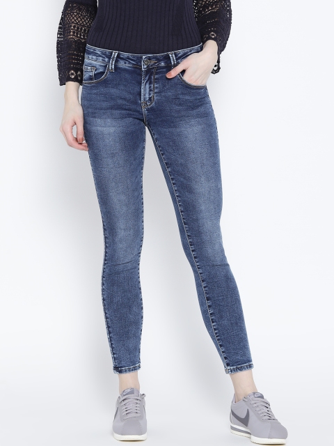 

Deal Jeans Women Blue Skinny Fit Mid-Rise Clean Look Stretchable Jeans