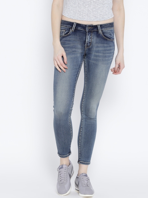 

Deal Jeans Women Blue Slim Fit Mid-Rise Clean Look Stretchable Jeans