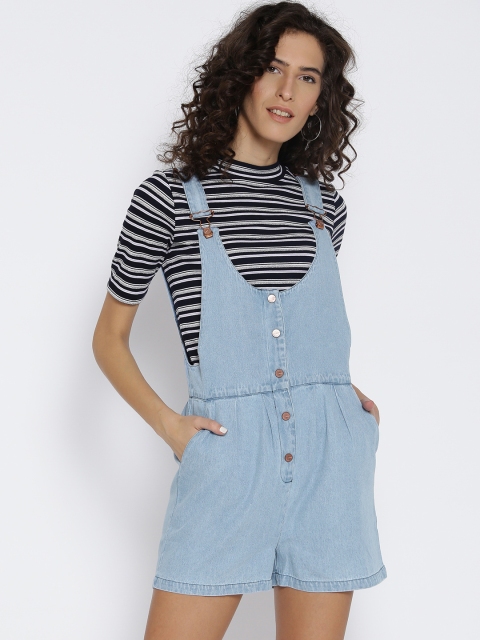 

ONLY Blue Denim Dungarees
