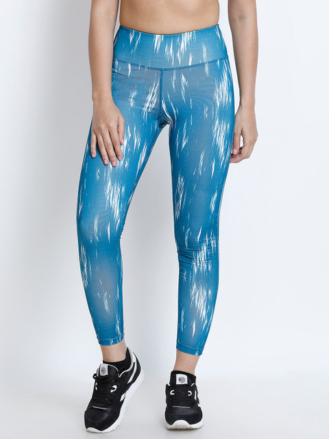 

WEST VOGUE by Zivame Blue Printed Tights