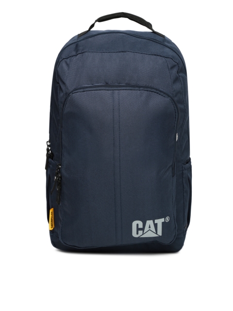 

CAT Unisex Navy Solid Backpack, Navy blue