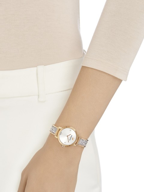 

SWAROVSKI Women White Cosmic Rock Analogue Watch 5376092
