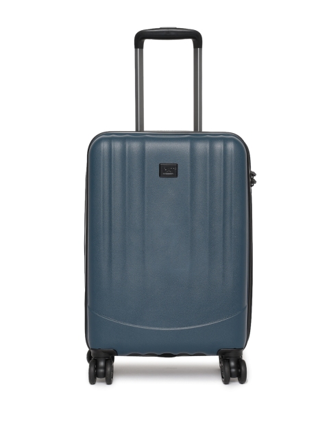 

CAT Unisex Navy Blue Cargo 20" Polypropylene Cabin Trolley Suitcase