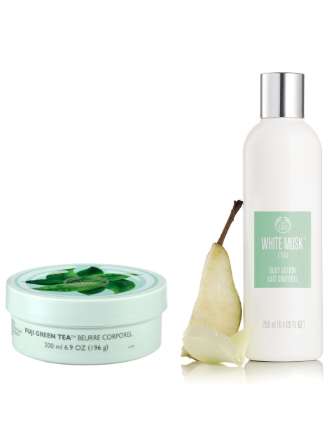 

THE BODY SHOP Body Butter & Body Lotion Set, White