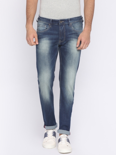 

Pepe Jeans Men Blue Slim Fit Low-Rise Clean Look Stretchable Jeans