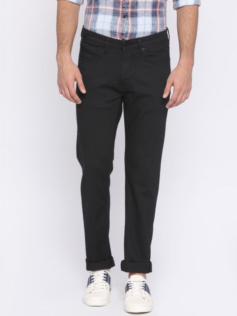

Pepe Jeans Men Black Vapour Slim Fit Low-Rise Clean Look Stretchable Jeans