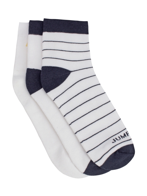 

JUMP USA Men Pack of 3 Assorted Socks, Multi