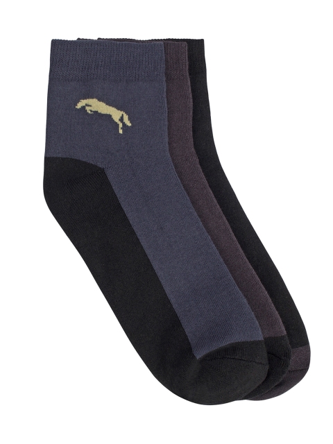 

JUMP USA Men Pack of 3 Assorted Socks, Multi