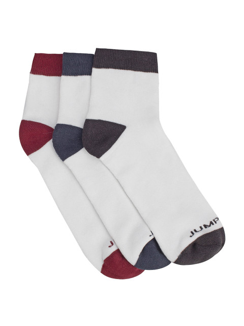 

JUMP USA Men Pack of 3 Assorted Socks, Multi