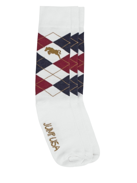 

JUMP USA Men Pack of 3 Assorted Socks, Multi