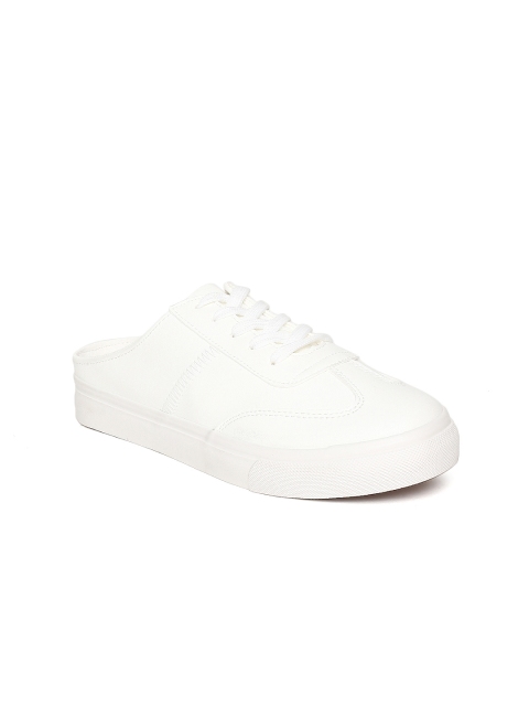 

Ginger by Lifestyle Women White Slip-ons
