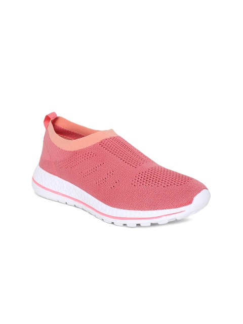 

Ginger by Lifestyle Women Pink Slip-On Sneakers