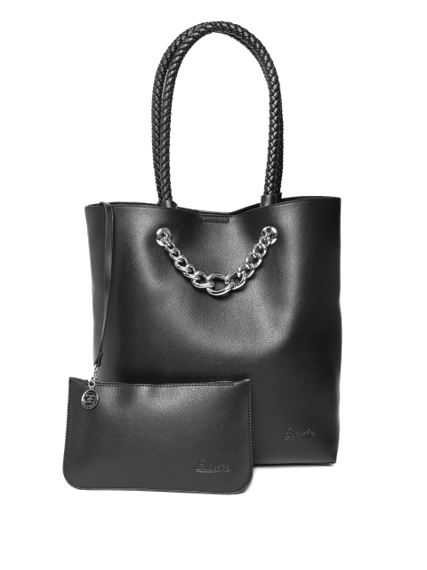 

ESBEDA Black Solid Shoulder Bag