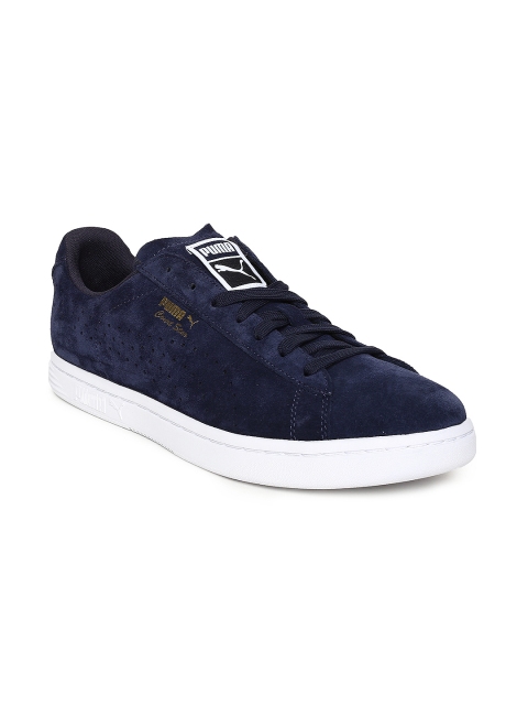 

Puma Men Court Star Suede Sneakers, Navy blue