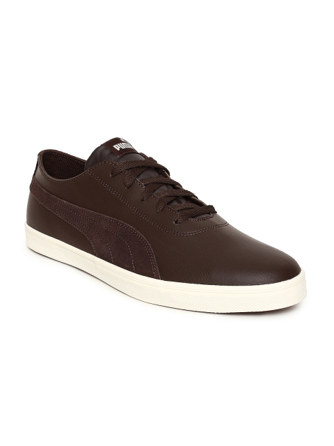 

Puma Men Brown Urban SL SD Sneakers