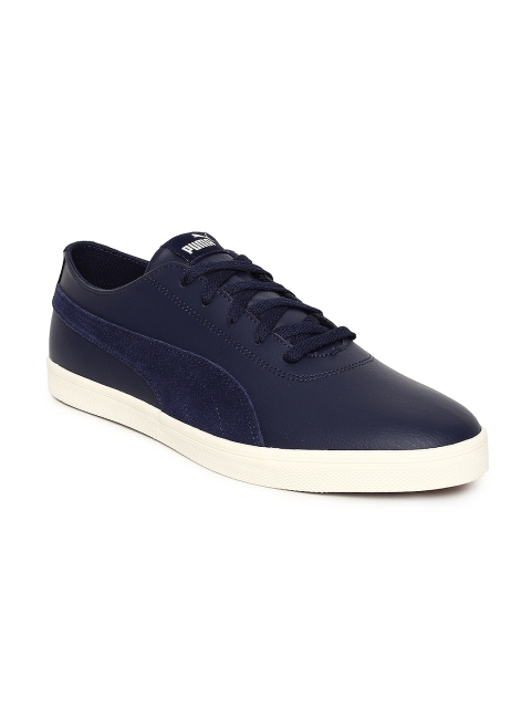 

Puma MenNavy Blue Urban SL SD Sneakers, Navy blue