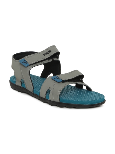 

Puma Men Grey Taurus Sports Sandals