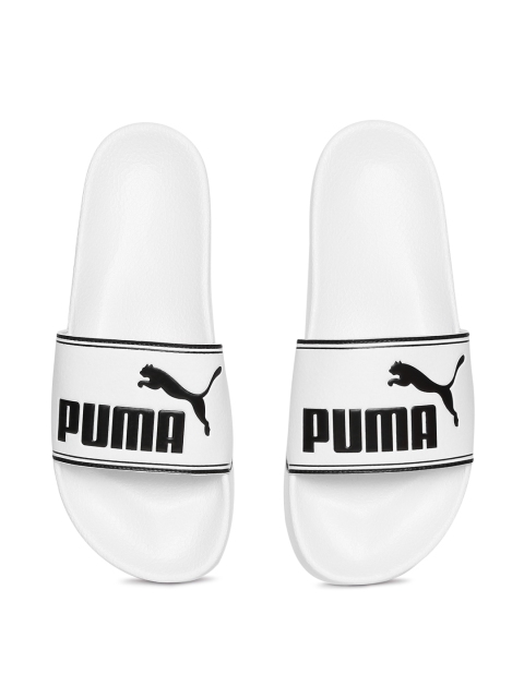 

Puma Unisex White Leadcat Sliders