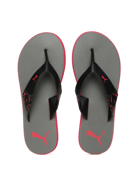 

Puma Unisex Black & Grey Winglet II DP Flip-Flops