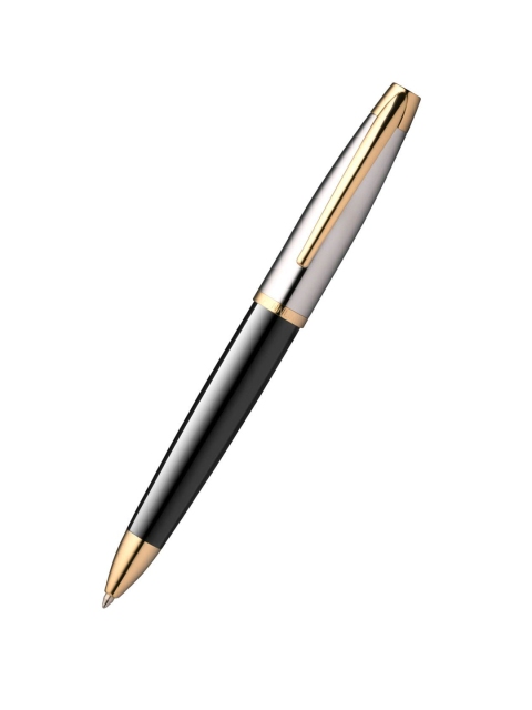 

Pennline Carina Gloss Black With Gold Trims Ballpoint Pen