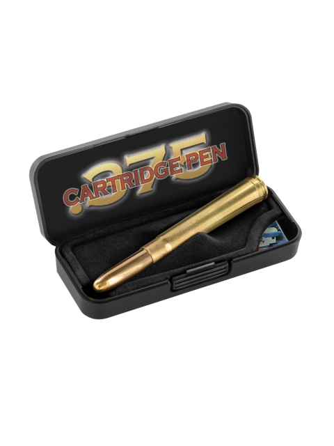 

Fisher Space Gold-Toned Bullet .375 Cartridge Ballpoint Pen With Clip