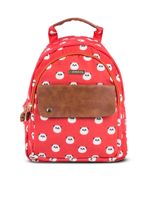 

Chumbak Women Red Backpack