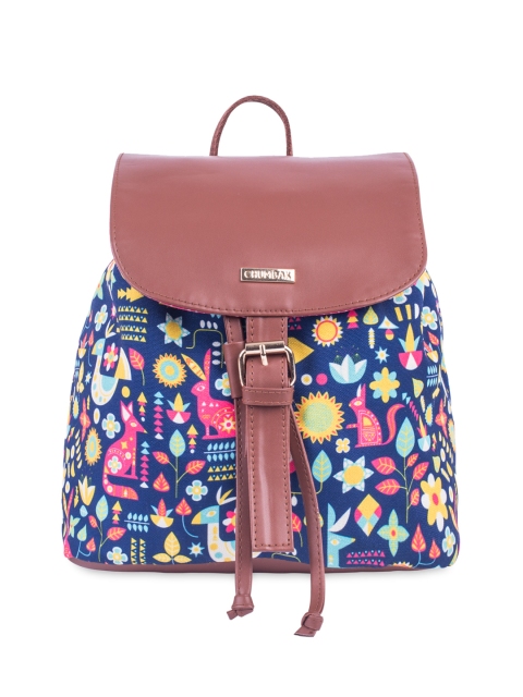 

Chumbak Women Blue Backpack