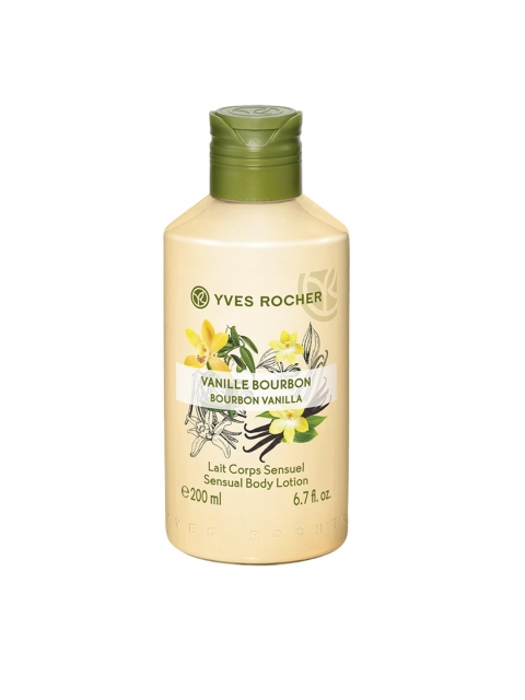 

YVES ROCHER Unisex Bourbon Vanilla Sensual Body Lotion 200 ml, Cream
