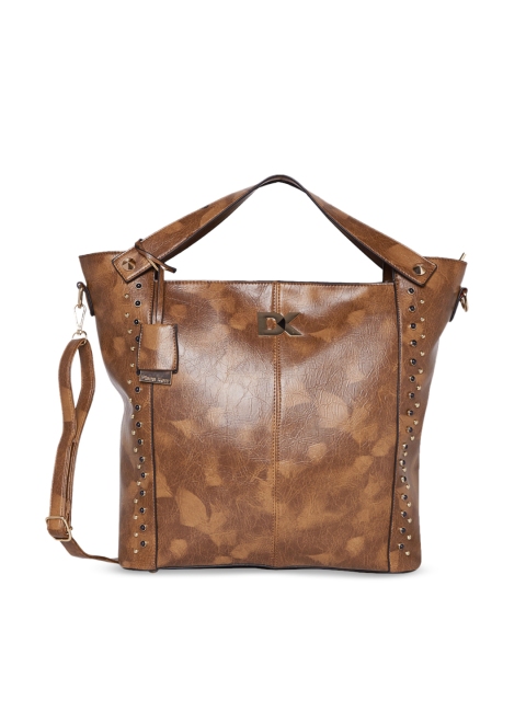 

Diana Korr Brown Solid Tote Bag