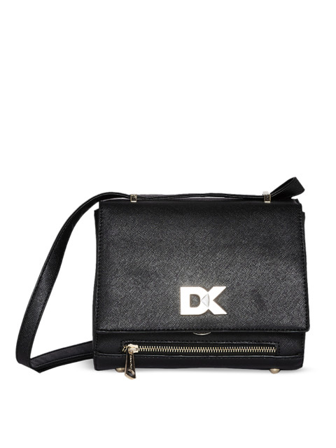 

Diana Korr Black Solid Sling Bag