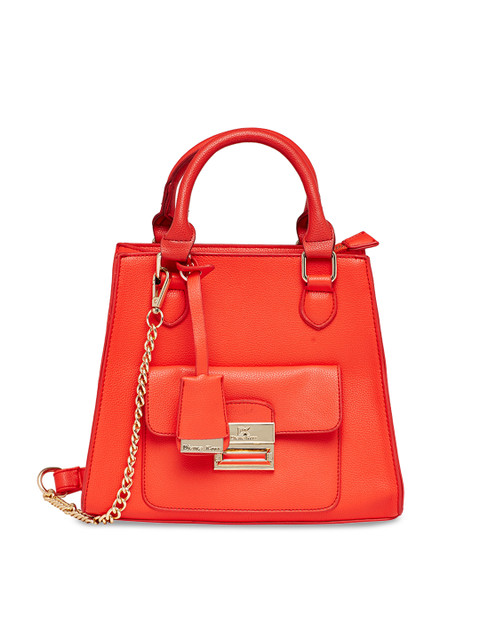 

Diana Korr Red Solid Handheld Bag