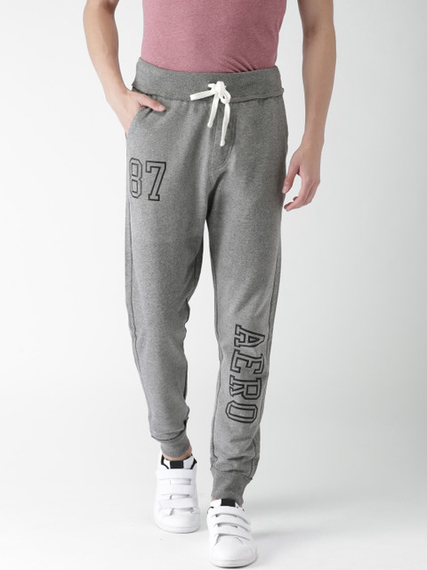 

Aeropostale Men Grey Joggers