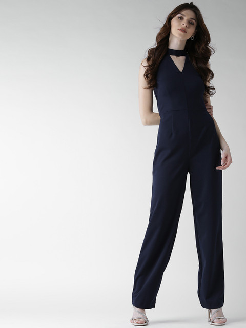 

20Dresses Navy Solid Basic Jumpsuit, Navy blue