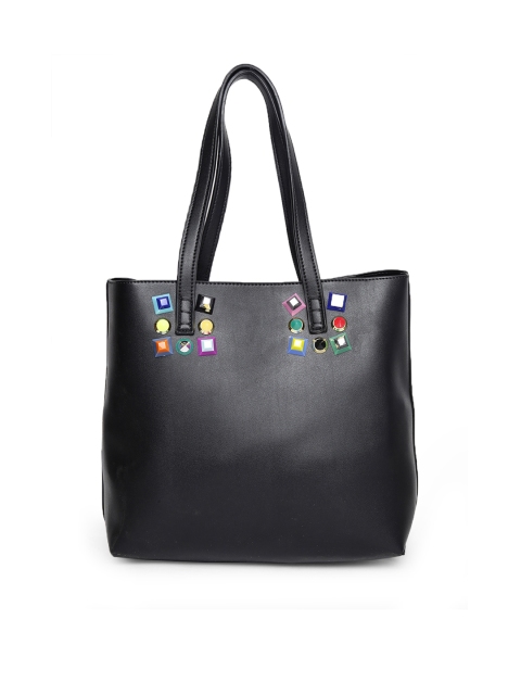 

Alvaro Castagnino Black Solid Shoulder Bag