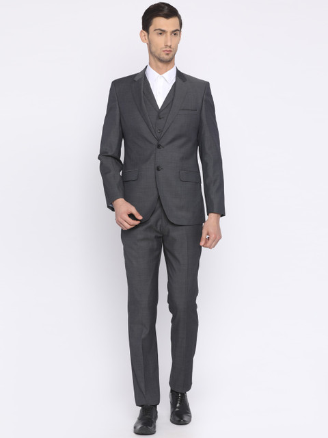 

Raymond Men Grey Single-Breasted Contemporary Fit Formal Suit