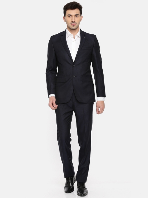 

Raymond Men Navy Single-Breasted Contemporary Fit Formal Suit, Navy blue