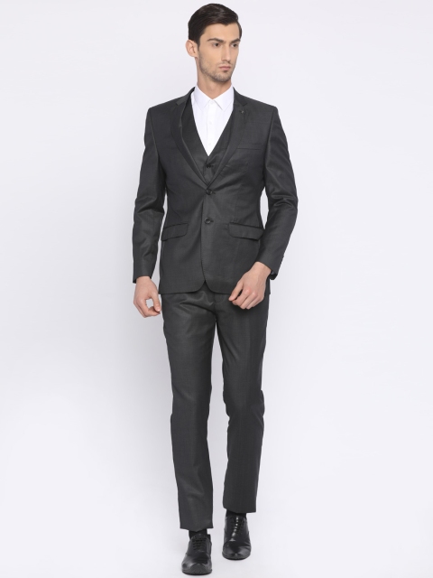 

Raymond Men Grey Single-Breasted Contemporary Fit Formal Suit