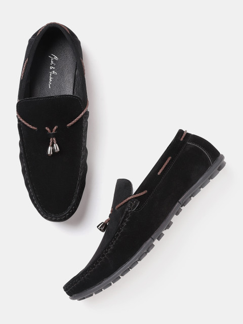 

Mast & Harbour Men Black Loafers