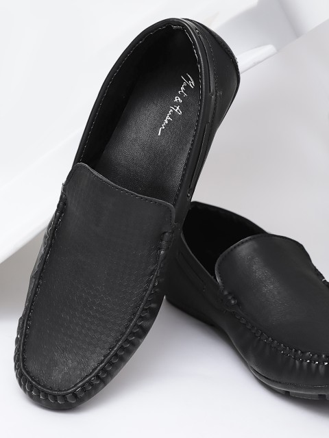 

Mast & Harbour Men Black Loafers