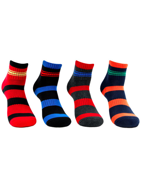 

Bonjour Men Pack of 4 Assorted Socks, Multi