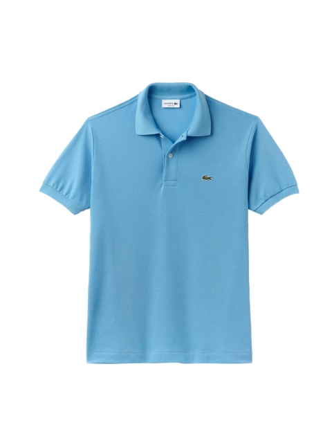 

Lacoste Men Blue Slim Fit Polo In Petite Pique