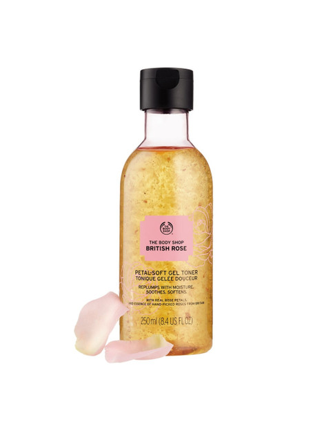 

The Body Shop Unisex British Rose Petal-Soft Gel Toner 250 ml, Nude