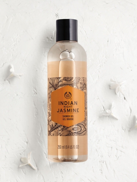 

THE BODY SHOP Unisex Indian Night Jasmine Sustainable Shower Gel 250ml, Orange
