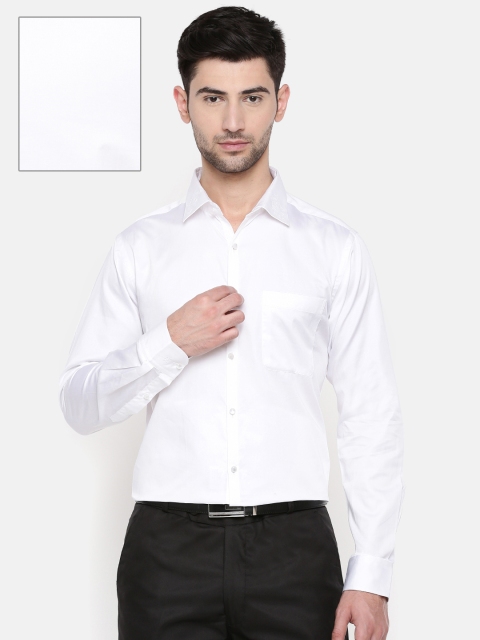 

Raymond Men White Slim Fit Solid Formal Shirt