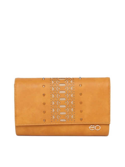 

E2O Mustard Yellow Studded Sling Bag