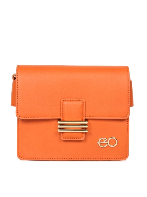 

E2O Orange Solid Sling Bag